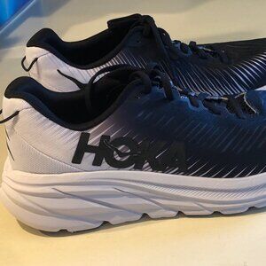 Hoka Rincon 3 Women's Everyday Lightweight  Running Shoe - Black/White SIZE 9B